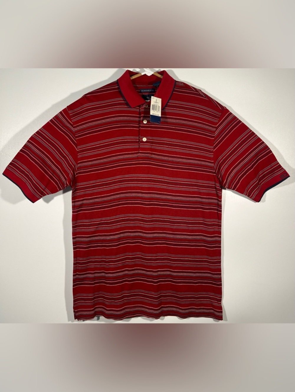 Vintage Dockers Golf Mercerized Cotton WPL 423 Men’s Polo Shirt Sz M Red